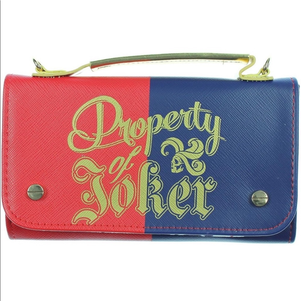Harley Quinn Crossbody Clutch